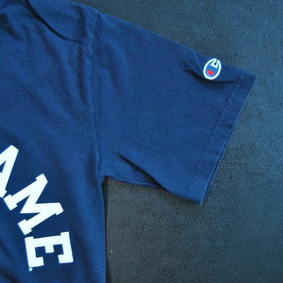 Notre Dame Fighting Irish Small Blue Champion Short Sleeve Shirt - Picture 4 of 5